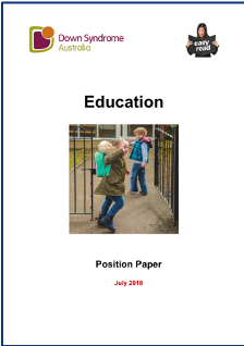 Position on Education (Easy Read) icon