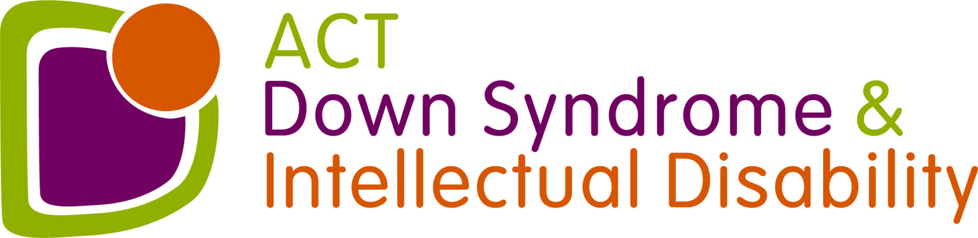 ACT Down Syndrome & Intellectual Disability Association Logo