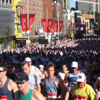 Fundraise For Down Syndrome NSW In The City 2 Surf thumbnail.