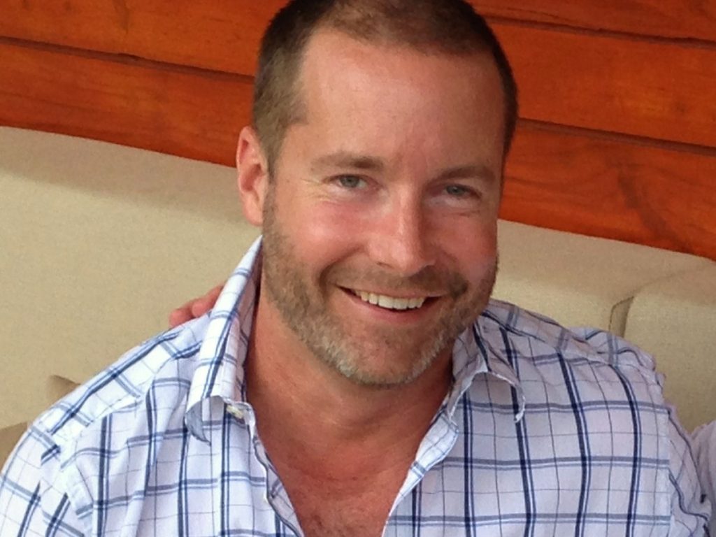 Man smiling at the camera