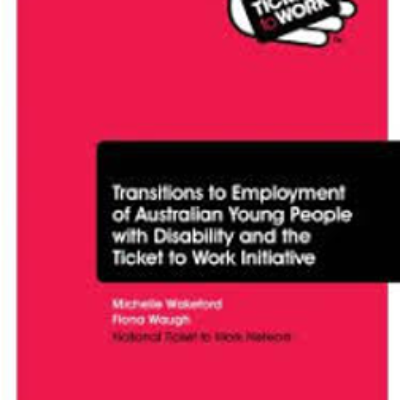Cover of the Transition to Employment Report