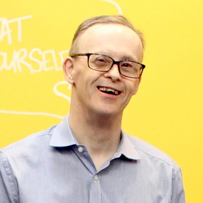 A man and member of the DSAN