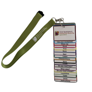 Secondary School Communication Lanyard