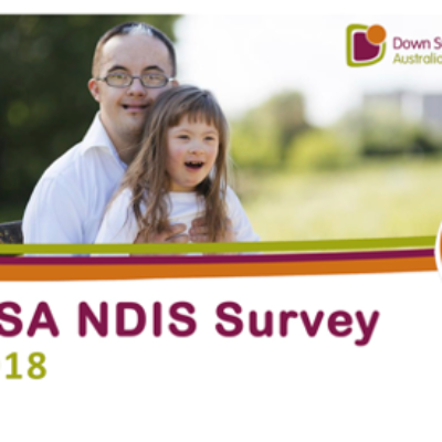 Down syndrome Australia's NDIS survey