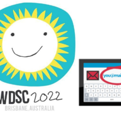 The World Down syndrome Congress logo and a calendar